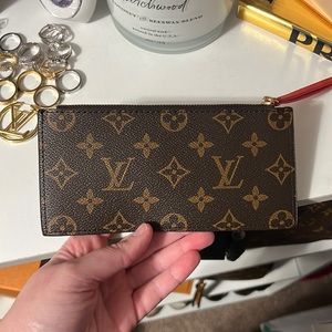 Upcycled LV Pouch/Wallet